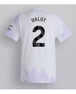 Günstige Manchester United Diogo Dalot #2 Auswärtstrikot 2025-26 Kurzarm